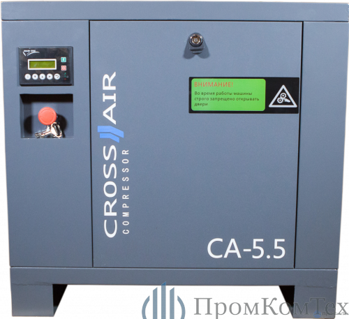 картинка Винтовой компрессор Cross Air CA 5.5-10RA купить - ООО "ПромКомТех"