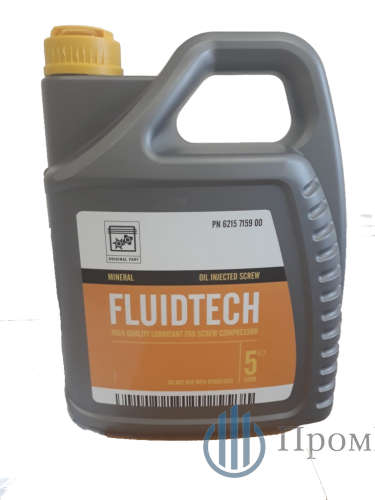 картинка Компрессорное масло FLUIDTECH 5 л купить - ООО "ПромКомТех"